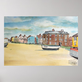 Poster Praia de Aldeburgh – Arte na Parede Costeira