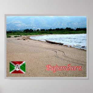 Poster Praia de Bujumbura -