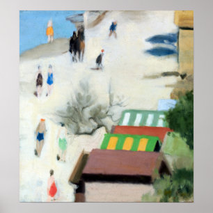 Poster Praia de Clarice Beckett Sandringham