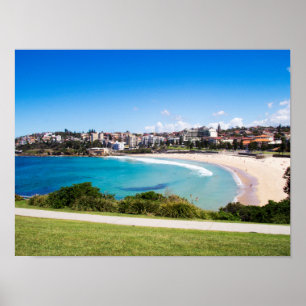 Poster Praia de Coogee, Novo Gales do Sul, Austrália