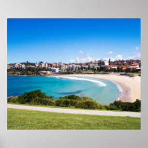 Poster Praia de Coogee, Novo Gales do Sul, Austrália