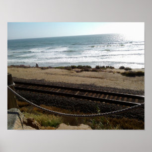 Poster Praia de Del Mar por RZB