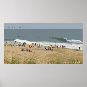 Póster Praia de Marconi