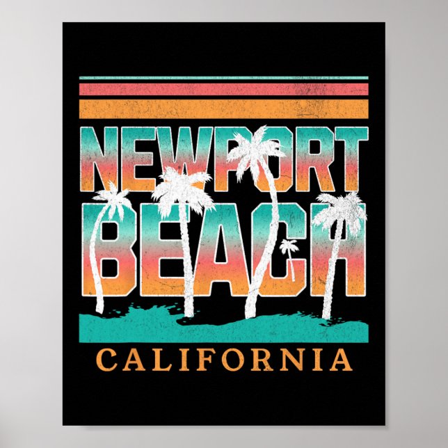 Poster Praia de Newport _5  (Frente)
