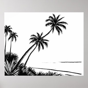 Poster Praia de Palm Beach