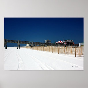 Póster Praia de Pensacola, Blaine Perkins