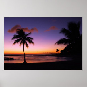 Póster Praia de Poipu - Kauai, Havaí