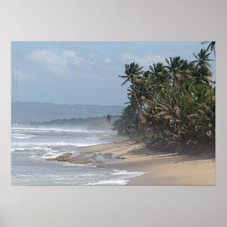 Póster Praia de Porto Rico