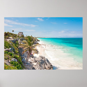 Poster Praia de Tulum