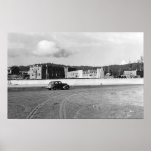 Póster Praia do canhão, fotografia da opinião da pensã