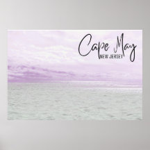 *~* Praia do Cape May Beach Sand Sky Waves