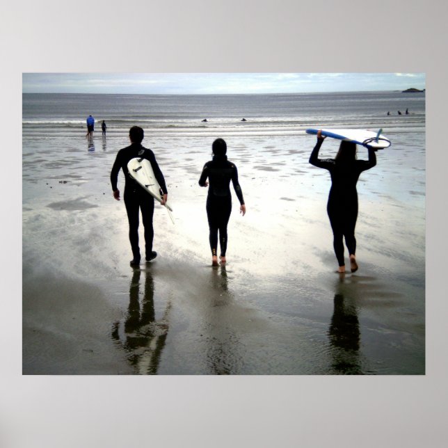 Póster Praia do Tofino (Frente)