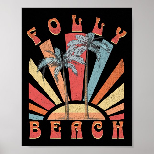 Poster Praia Folly (Frente)