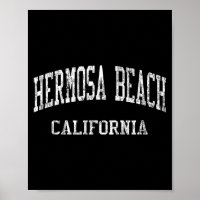 Praia Hermosa Ca J05 Camisas Atléticas Vintage Des