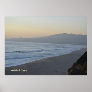 Póster Praia obscura