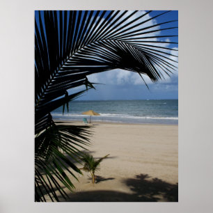 Póster Praia Puerto Rico de San Juan