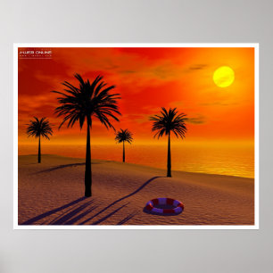 Poster Praia só
