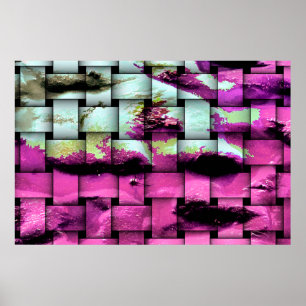POSTER PRAIA TECIDA