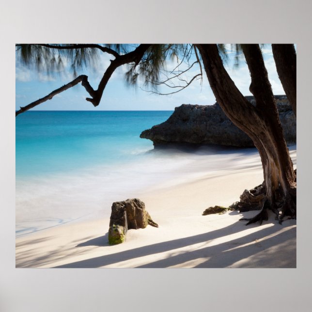 Póster Praia Tropical (Frente)