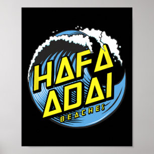 Poster Praias De Hafa Adai, Onda Tropical - 671 Gu Guam