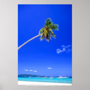 Poster Praias Tropicais   White Beach, Phillipines