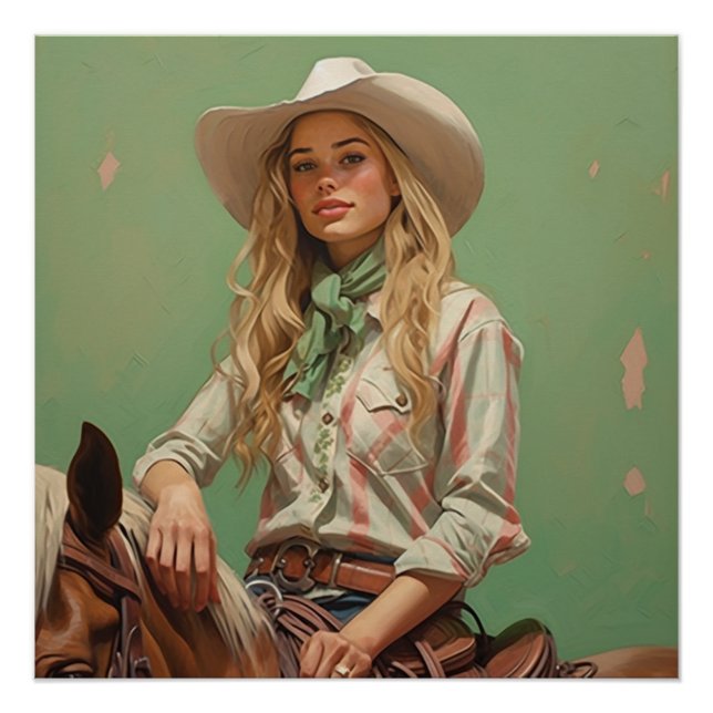 Póster Prairie Saddles: Wall Art (Frente)