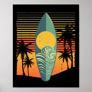 Poster Prancha de Surf Legal Para Homens Mulheres Surfist