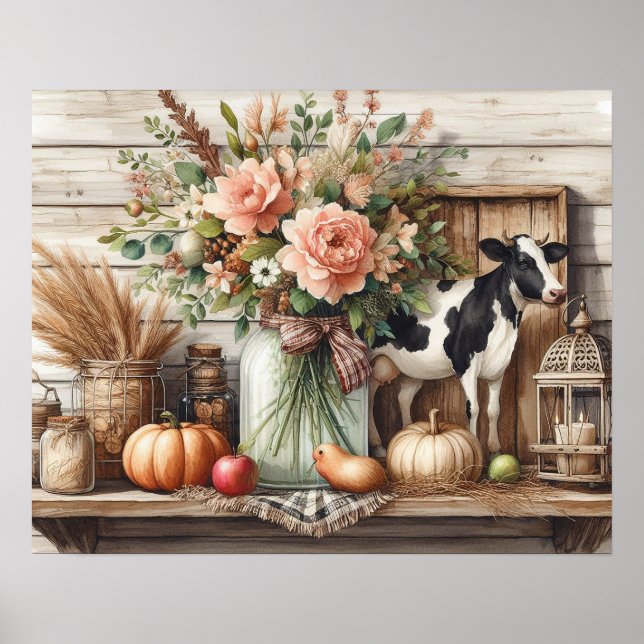 Poster Prateleira 6 da Madeira primitiva (Frente)