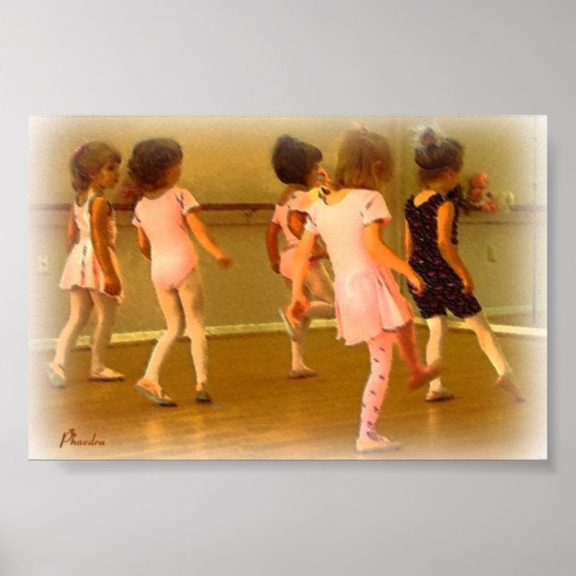Poster Prática de balé (Frente)