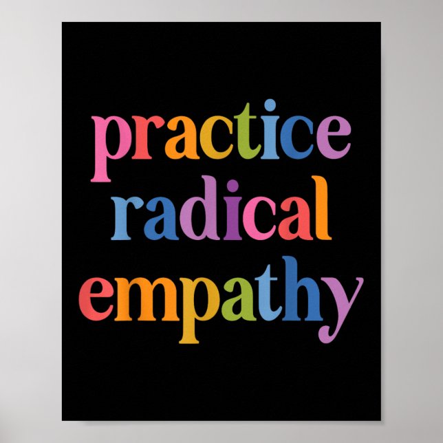 Poster Pratique a empatia radical (Frente)