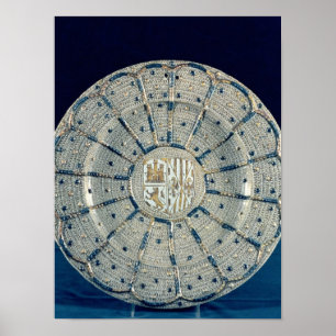 Poster Prato de manises, com os braços