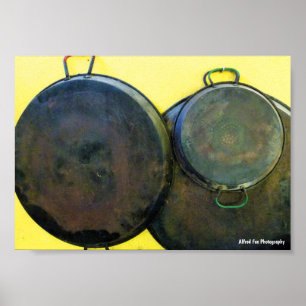 Poster Pratos de Paella Pendurados