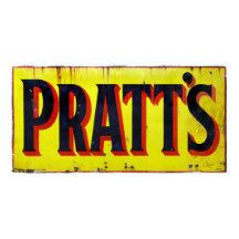 Pratos - Sinal de Vintage Enamel