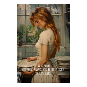 Póster Pratos sujos