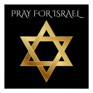 PÓSTER PRAY FOR ISRAEL