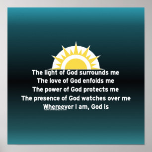 Póster Prayer of Protection