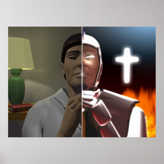 Póster Prayer Warrior (Frente)