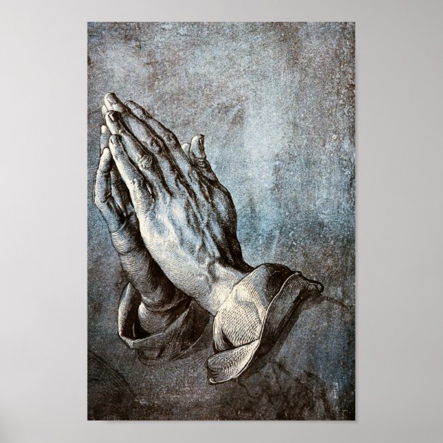 Poster Praying Hands, Albrecht Durer (Frente)