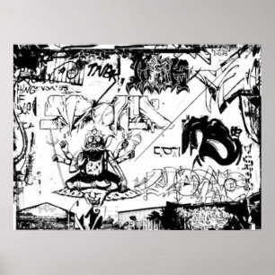 Póster Prazer dos grafites