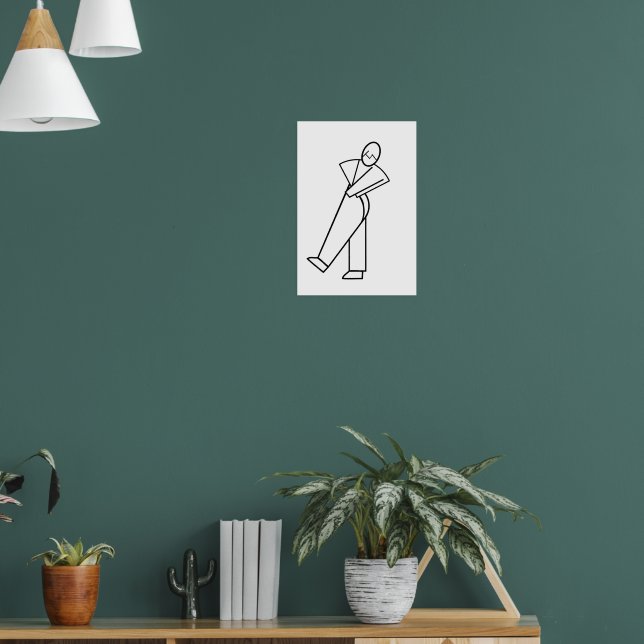 Poster Prazer em Andar (Sala de Estar 1)