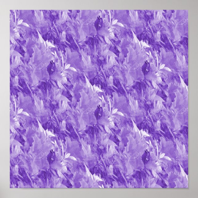 Poster Prazer Roxo... (Frente)