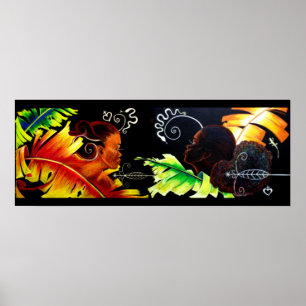 Póster Prazeres de Eden: Fogo e felicidade - Pastel do