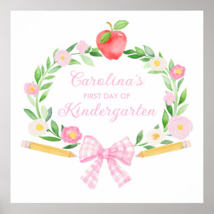 Poster Pré-disquete Personalizado Primeiro dia do Arco es