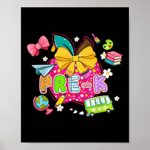 Poster Pré-Suprimentos Pré-k Feliz Dia Passado De Criança