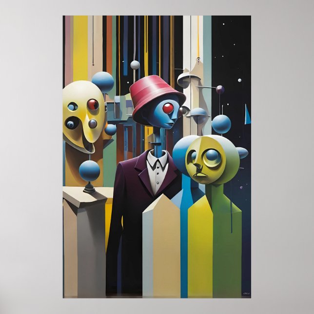 Poster Pré-visualização da Psicodélica do Ken em Ponderla (Frente)