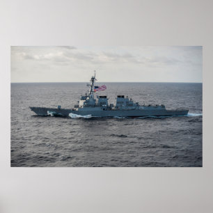 Póster Preble USS (DDG 58)