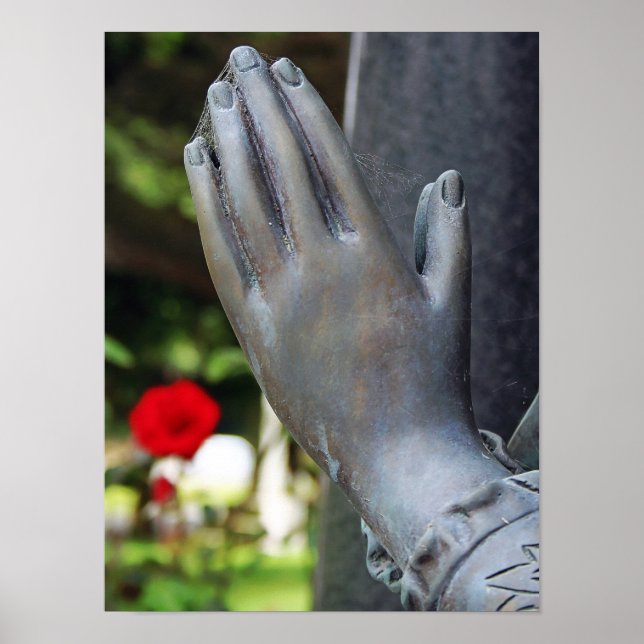 Poster Prece Silencioso de Queda (Frente)