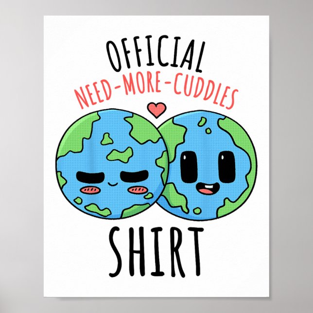 Poster Precisa de mais copos para camisa Dia da Terra (Frente)