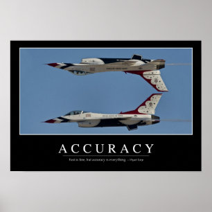 Poster Precisão: Citações inspiradas