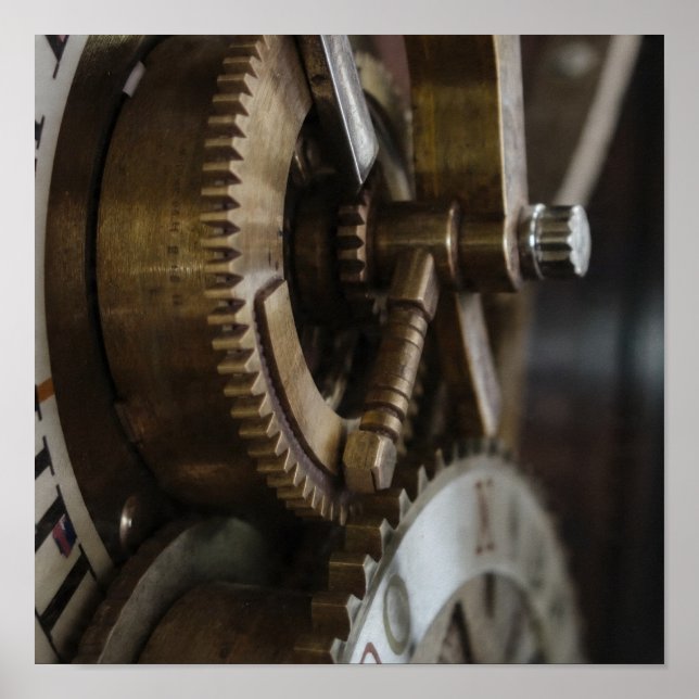 Poster Precision Release: Clock Tower Escape Wheel (Frente)